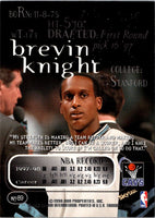 1998 SkyBox Thunder Brevin Knight #89