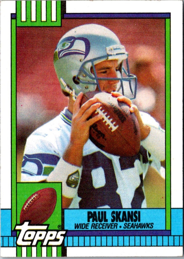 1990 Topps Paul Skansi #341 Rookie