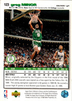 1995 Collector's Choice German I Greg Minor #11