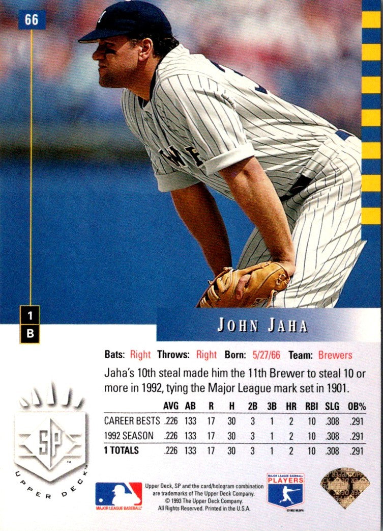1993 SP John Jaha