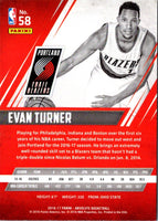 2016 Panini Absolute Evan Turner #58