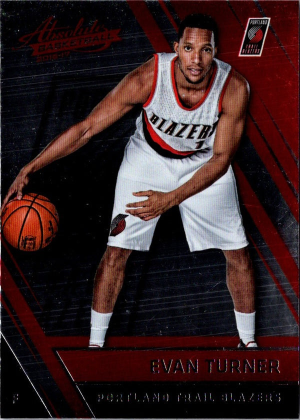 2016 Panini Absolute Evan Turner #58