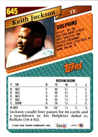 1993 Topps Keith Jackson #645