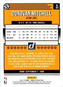 2018 Donruss Optic Blue Velocity Donovan Mitchell