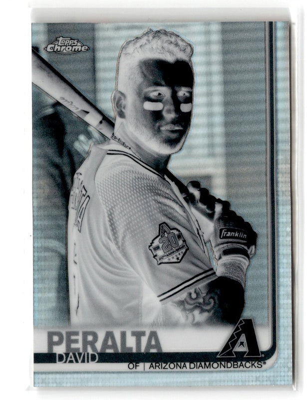 2018 Topps Chrome Negative Peralta #9