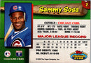 1993 Stadium Club Chicago Cubs Sammy Sosa