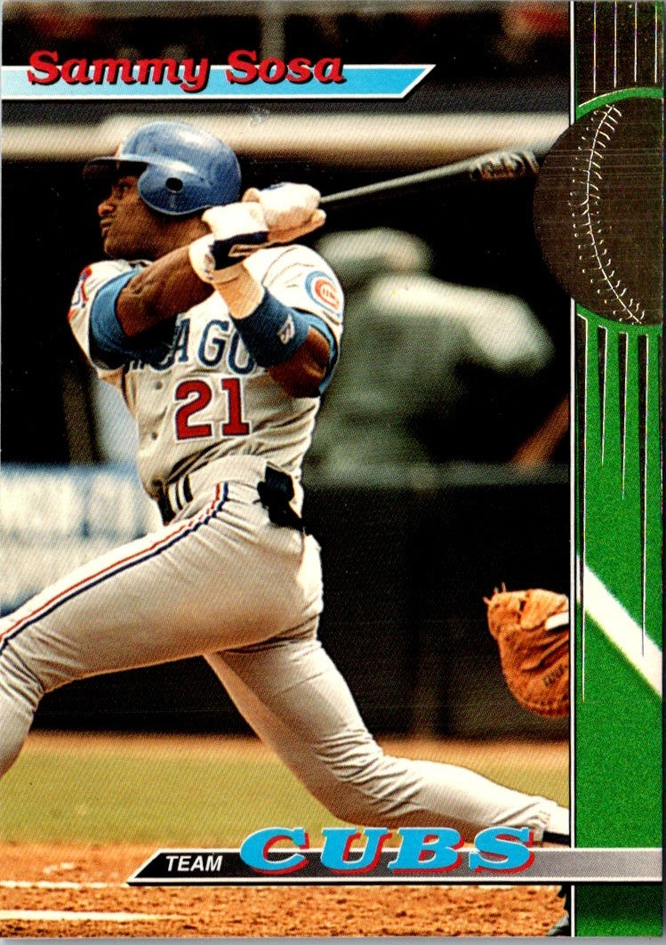 1993 Stadium Club Chicago Cubs Sammy Sosa