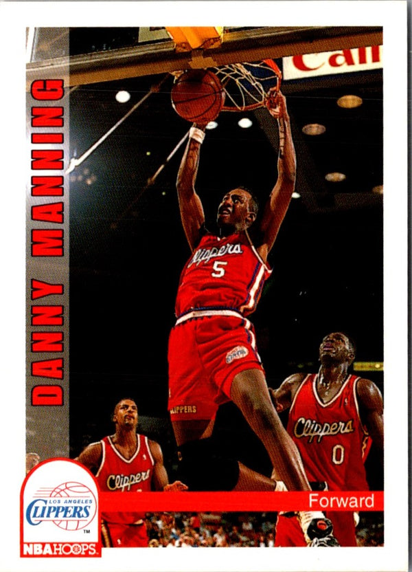1992 Hoops Danny Manning #101