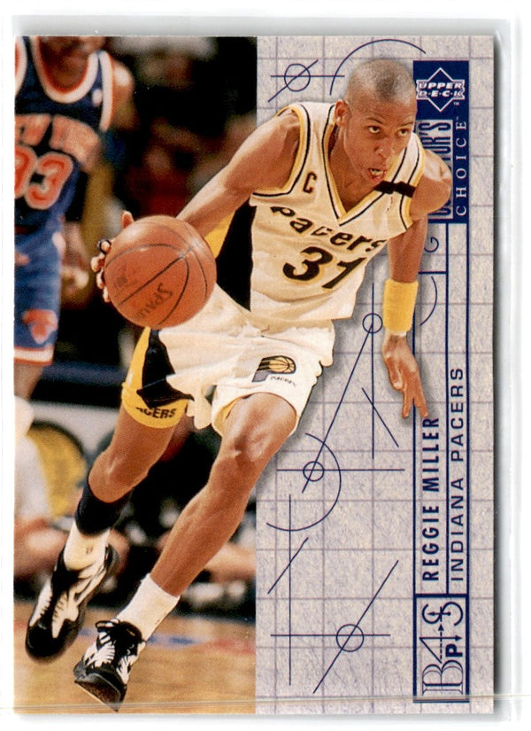 1999 Upper Deck Gold Reserve Reggie Miller #84