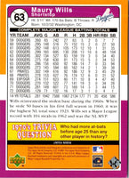 2001 Upper Deck Decade 1970's Maury Wills #63