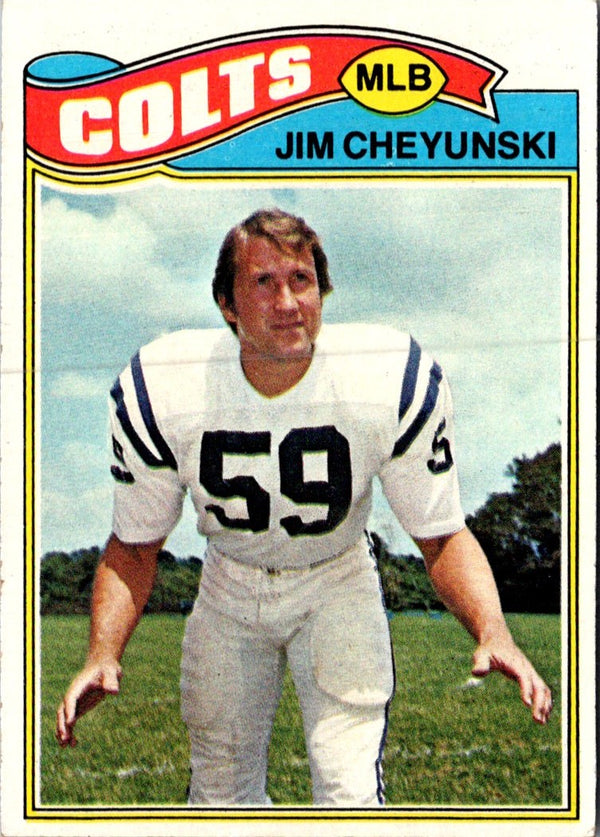 1977 Topps Jim Cheyunski #312