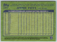 2017 Topps Archives Jimmie Foxx #197