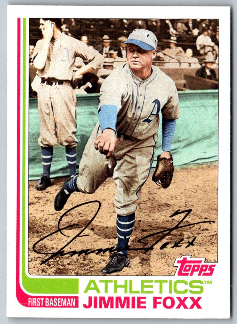 2017 Topps Archives Jimmie Foxx