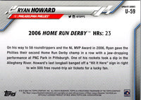 2020 Topps Update Ryan Howard #U-59