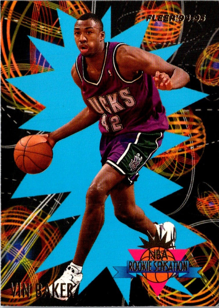 1994 Fleer Rookie Sensations Vin Baker