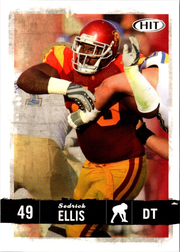 2008 SAGE HIT Glossy Sedrick Ellis #94