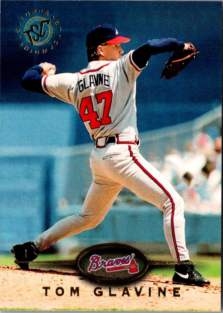 1995 Topps Stadium Club First Day Issue Tom Glavine