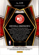2021 Panini Select Blue Onyeka Okongwu