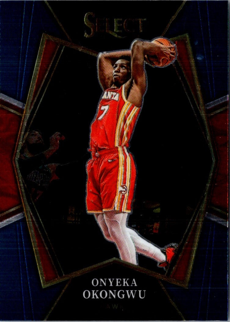 2021 Panini Select Blue Onyeka Okongwu