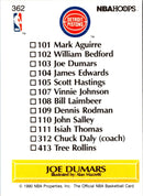1990 Hoops Joe Dumars