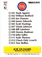 1990 Hoops Joe Dumars #362