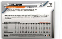 2020 Topps Chrome Jacob deGrom #81