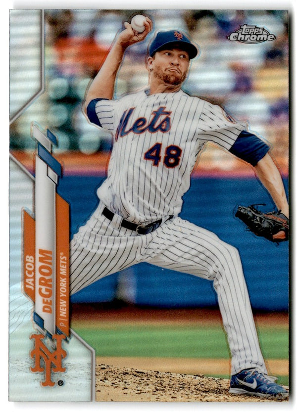 2020 Topps Chrome Jacob deGrom #81