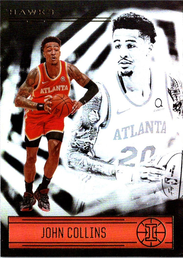 2020 Panini Illusions Asia Red John Collins #32