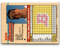 1992 Bowman Paul Miller #686 Rookie