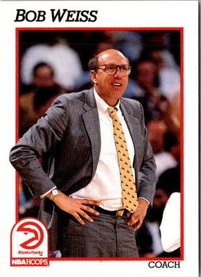 1991 Hoops Bob Weiss #221