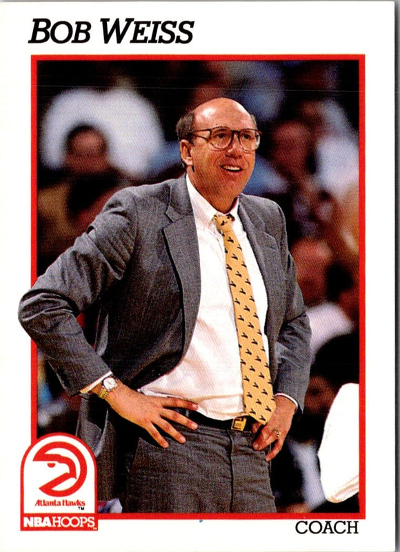 1991 Hoops Bob Weiss #221