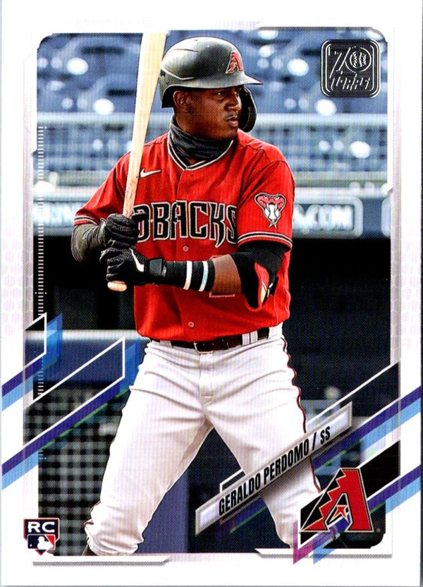 2021 Topps Update Geraldo Perdomo #US268 Rookie