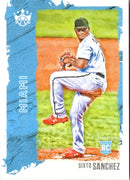 2021 Panini Diamond Kings Blue Sixto Sanchez