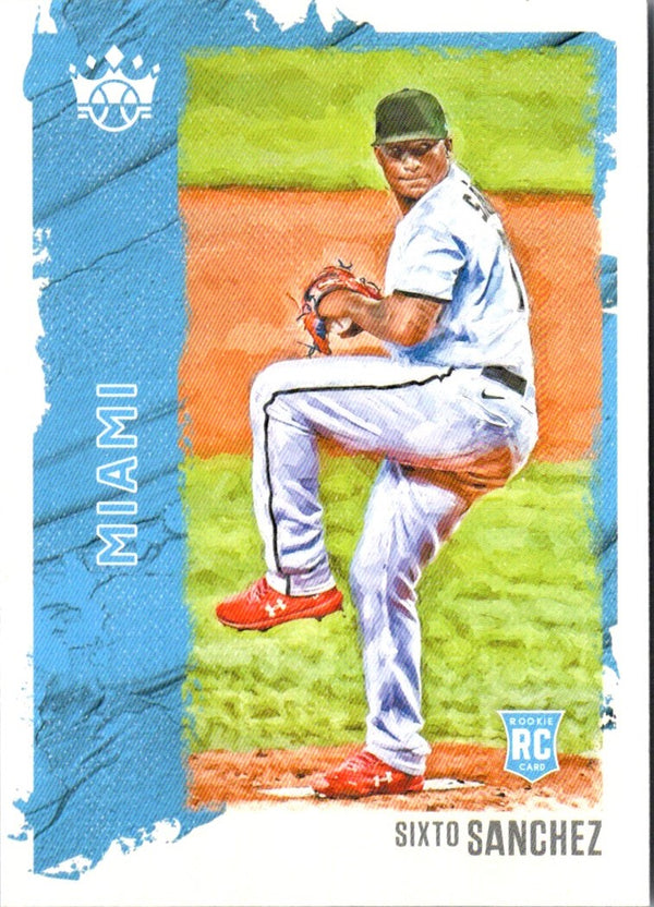 2021 Panini Diamond Kings Blue Sixto Sanchez #51