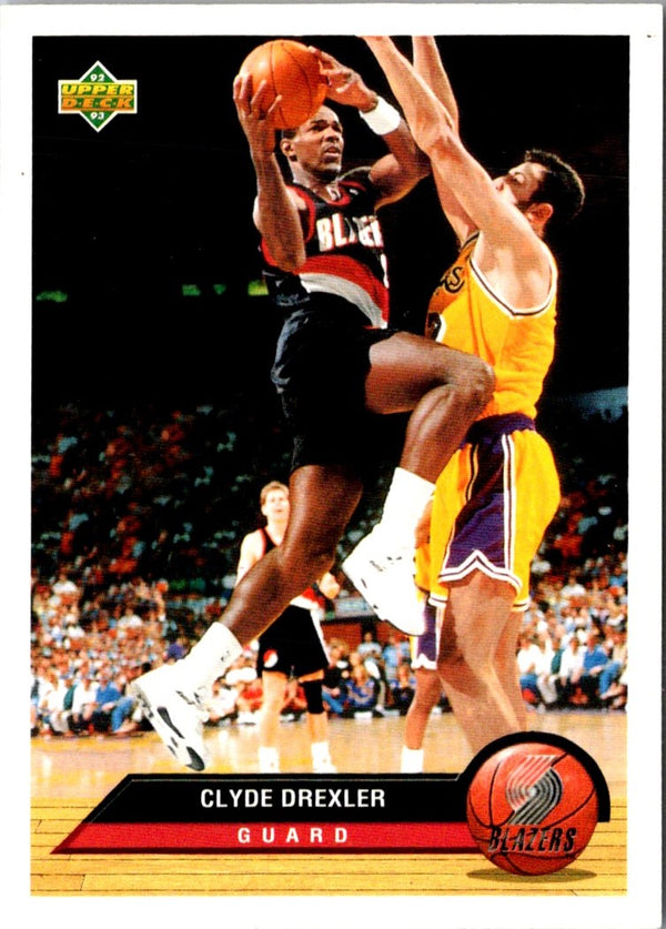 1992 Upper Deck McDonald's Clyde Drexler #P33