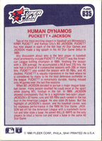 1990 Fleer Canadian Human Dynamos - Kirby Puckett/Bo Jackson #635