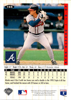 1994 Collector's Choice Gold Signature Ryan Klesko #165