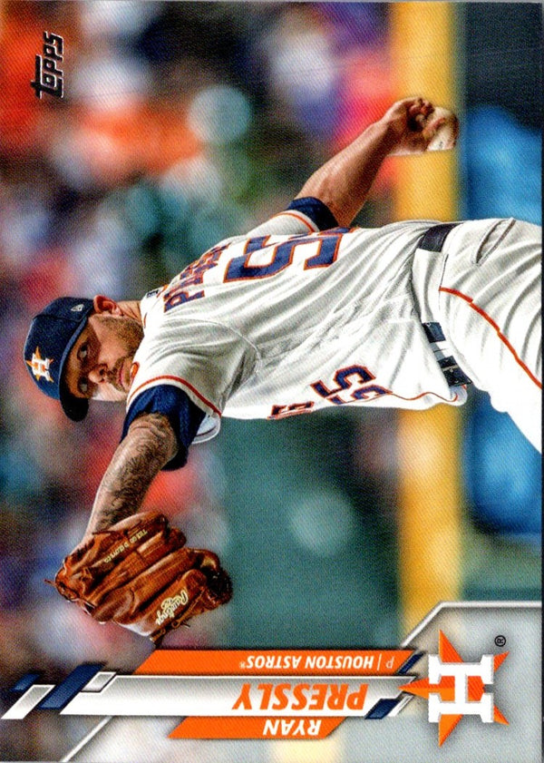 2020 Topps Ryan Pressly #163