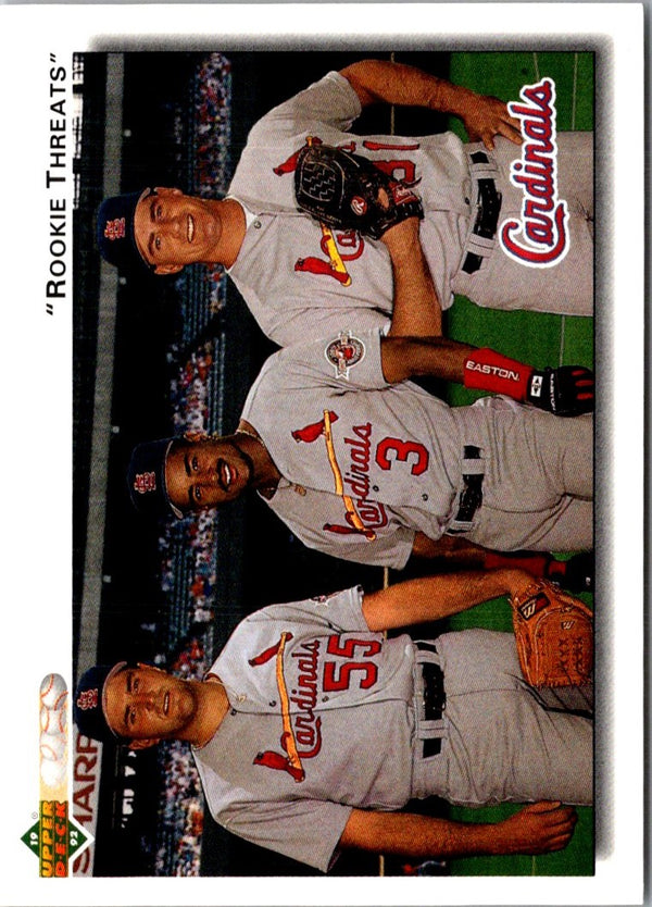 1992 Upper Deck Mark Clark/Brian Jordan/Donovan Osborne #702