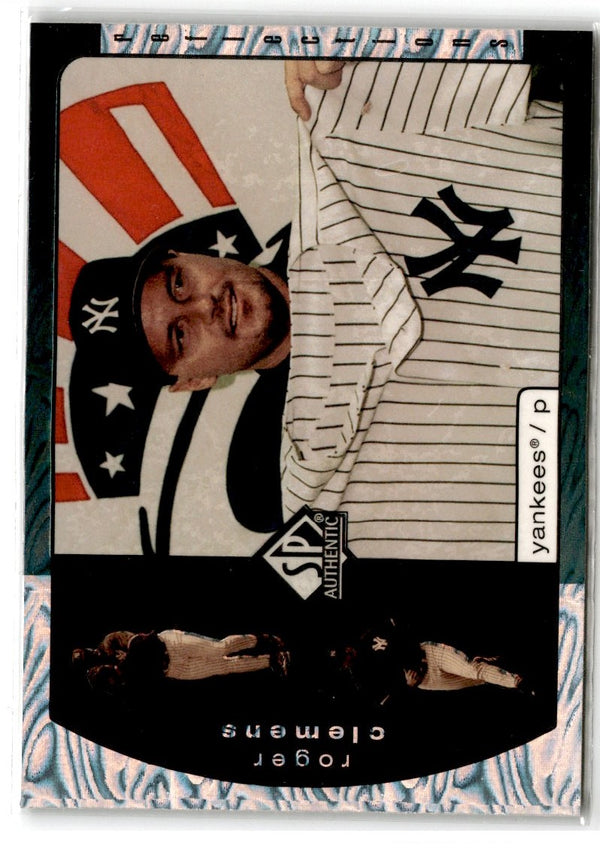 1999 SP Authentic Reflections Roger Clemens #R30