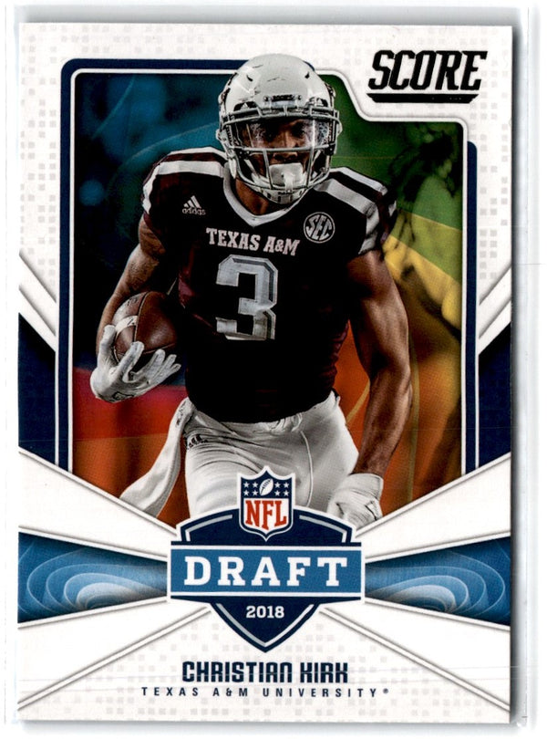 2018 Score NFL Draft Christian Kirk #19