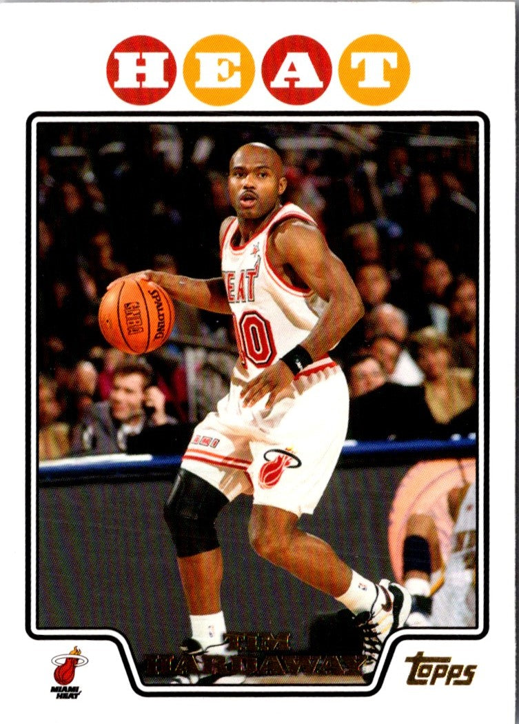 2008 Topps Gold Foil Tim Hardaway