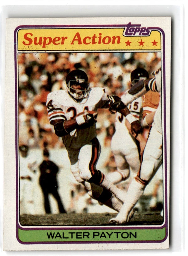 1981 Topps Walter Payton #202