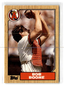 1987 Topps Tiffany Bob Boone
