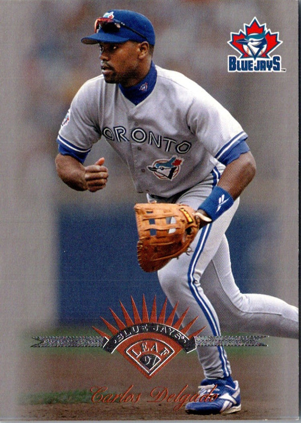 1997 Leaf Carlos Delgado #25