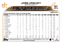 2022 Topps Jose Urquidy #607