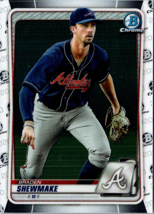 2020 Bowman Chrome Prospects Braden Shewmake #BCP-219