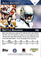 2001 Topps Debut Ricky Watters #2