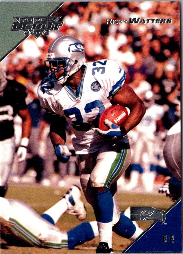 2001 Topps Debut Ricky Watters #2