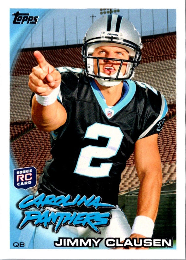 2010 Topps Platinum Jimmy Clausen #221